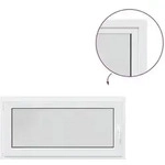 vidaXL Kellerfenster RISOR 120 x 50 cm PVC und Glas