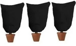 Pflanzenabdeckung Winterschutz Frostschutz 80x100cm Schwarz 3 St&uuml;ck