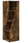 vidaXL Eckschrank Ger&auml;ucherte Eiche 32x32x102cm Holzwerkstoff
