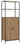 vidaXL Highboard Artisan-Eiche 40 x 33 x 161 cm Holzwerkstoff