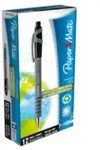 Paper Mate Flexgrip Ultra - Clip - Clip-on-Einziehkugelschreiber - Schwarz - 12