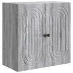 vidaXL Wandschrank Grau Sonoma 59 x 31 x 60 cm Holzwerkstoff