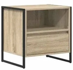 vidaXL Nachttisch Sonoma 50 x 39,5 x 50 cm Holzwerkstoff