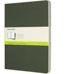 Notizheft Cahier XL 19x25cm blanko Kartoneinband VE=3 St&uuml;ck myrtengr&uuml;n