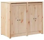 vidaXL Au&szlig;enk&uuml;chenschrank MEPPEL Nat&uuml;rlicher Douglas 106 x 55 x 92 cm
