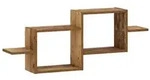 vidaXL Wandregal Altholz 95 x 17 x 37 cm Holzwerkstoff