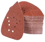 Schleifpapier Dreiecke Klett 12 Trous 40 grits - 70 Pieces