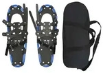 vidaXL 3 in 1 Schneeschuhe Blau und Schwarz 63 x 21 cm
