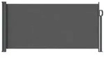 vidaXL Ausziehbares Seitenmarkise Anthrazit 300 x 100 cm Polyester