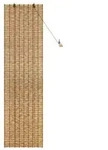 vidaXL Rollo Braun 60 x 220 cm Schilf