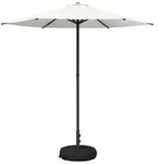 vidaXL Garten-Sonnenschirm 230 x 230 cm Polyester Rechtwinklig Creme