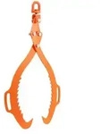 VEVOR Profi Forstzange 710-812 mm, 2 Krallen, drehbare Holzzange aus Stahl,...