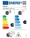 Dunlop SP Winter Sport 3D ( 225/50 R17 98H XL AO )