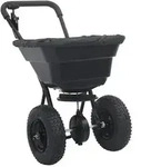 vidaXL Streuer Schwarz 53 x 81,5 x 78 cm PVC und Stahl