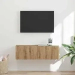 vidaXL TV-Wandschrank Kunsthandwerk Eiche 98 x 31 x 29,5 cm