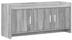 vidaXL TV-Schr&auml;nk 102 x 33 x 47 cm Grau Sonoma Holzwerkstoff