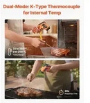 VEVOR Infrarot Thermometer -30&deg;C bis 1600&deg;C, Digitales IR-Temperaturmessger&auml;t mit