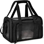 Transporttasche f&uuml;r Katze Hund, Hundetransportbox, Faltbare Katzentransportbox,