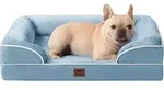 Hundebett orthop&auml;disch Memoryfoam L 76 x B 51 x H 17 cm Hellblau