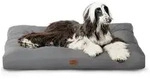 Hundematratze 120x90cm XXL 10cm dunkelgrau L 120 x B 90 x H 10 cm