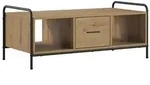 vidaXL Couchtisch Artisan-Eiche 99,5 x 49 x 41 cm Holzwerkstoff