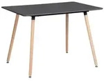 H.J WeDoo Esstisch Rechteckig 110x70x75cm f&uuml;r K&uuml;che/Esszimmer - Retro K&uuml;chentisch