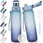 Trinkflasche 1l aus Tritan BPA-frei Kohlens&auml;ure