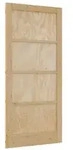 vidaXL Interior T&uuml;r Natur 93 x 202 cm Sperrholz