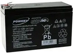 Powery Powery Blei-Gel-Akku f&uuml;r USV APC Back-UPS ES 700, 12V, Lead-Acid
