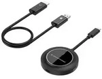 Conceptronic ATHERIC01B Kabelloses USB-C-zu-HDMI-Display-Kit 1080p, Dongle, HDMI/USB,