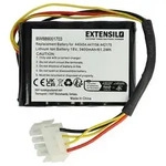 EXTENSILO Akku Ersatz f&uuml;r K&auml;rcher 6.445-098.0 f&uuml;r Rasenm&auml;her (3400mAh 18V...