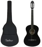 "vidaXL Klassikgitarre f&uuml;r Anf&auml;nger mit Tasche Schwarz 4/4 39""