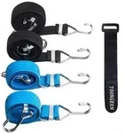 Spanngummi mit Haken, 4er-Set Extra Stark - Spanngurte, Gep&auml;ckspanner,...