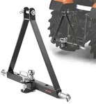 VEVOR 3-Punkt-Anh&auml;ngerkupplung mit 5,08 cm Empf&auml;nger, 3-Punktaufnahme, 2721 kg,