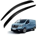 Windabweiser Schwarz Kompatibel mit Renault Trafic FIAT Talento Nissan NV300...