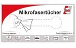 IWH Mikrofasert&uuml;cher in der Box, 25x25 cm, 20 St&uuml;ck