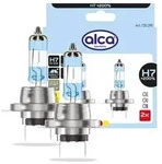 alca&reg; Halogenlampe H7 Set, 200% mehr Licht mit 12 V 55 W 2 Stk. Fahrzeuglampen,