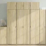 vidaXL Hochschrank Sonoma-Eiche 70x42,5x225 cm Holzwerkstoff