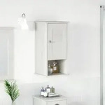 vidaXL Wandmontierter Badezimmerschrank Wei&szlig; 37 x 34 x 71,5 cm