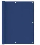 vidaXL Balkon-Sichtschutz Blau 120x600 cm Oxford-Gewebe