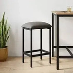 vidaXL Barhocker Hellgrau 40 x 32 x 64 cm Holzwerkstoff