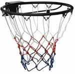 vidaXL Basketballring Schwarz 45 cm Stahl