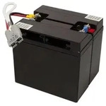 Ersatz-Akku f&uuml;r APC-Back-UPS RBC7 fertiges Batterie Modul zum Austausch Plug &...