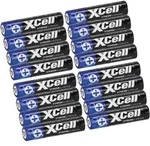 16x XTREME Lithium Batterie AAA Micro FR03 L92 XCell 4x 4er Blister
