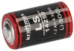 10x Kraftmax Lithium 3,6V Batterie LS14250 1/2 AA - Zelle