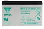Yuasa REW45-12 Akku Blei Hochstrom 12V mit 8Ah, Faston 6,3mm Steckkontakte