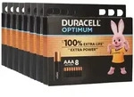 64x Duracell MN2400 AAA Micro Batterie Optimum (8x 8er Blister)