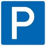 Verkehrszeichen 314, 600x600 mm, Parken, RAL-G&uuml;tezeichen Folie RA1
