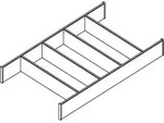 OrgaTray 630, 500 mm, anthrazit