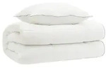 vidaXL Bettdecke und Kissen Set 2 pcs 135x200 cm 4 Jahreszeiten Wolle